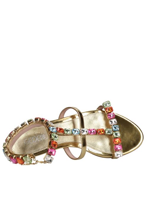 Sandali flat Ellen in pelle GEDEBE | ELLEN MIRRORORO
